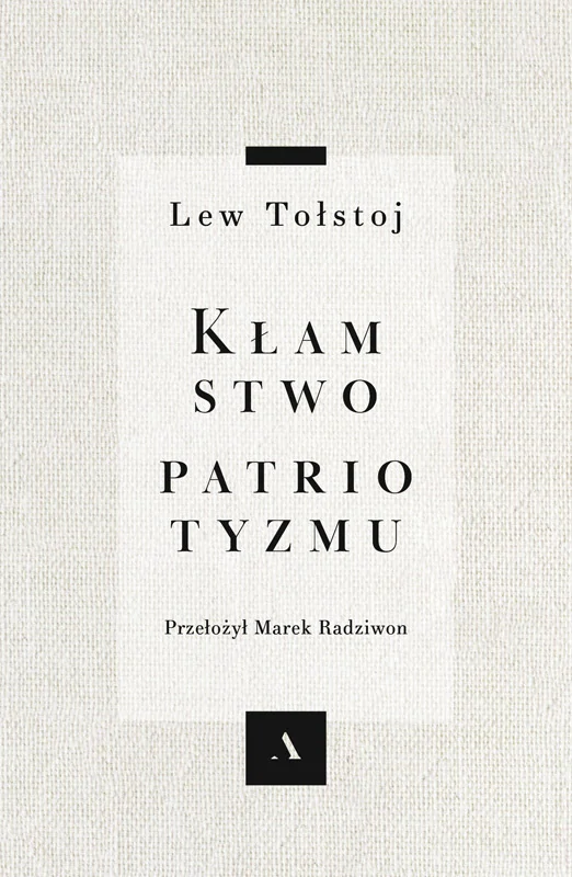 Kłamstwo patriotyzmu book cover