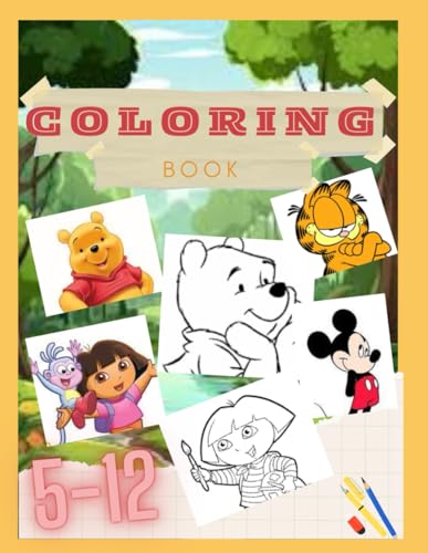 Cartoon coloring: Coloring Book, best book for children 8.5x11, 30