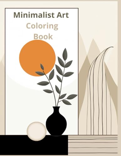 Minimalist Coloring Book: A Collection Of Aesthetic Designs, Vintage