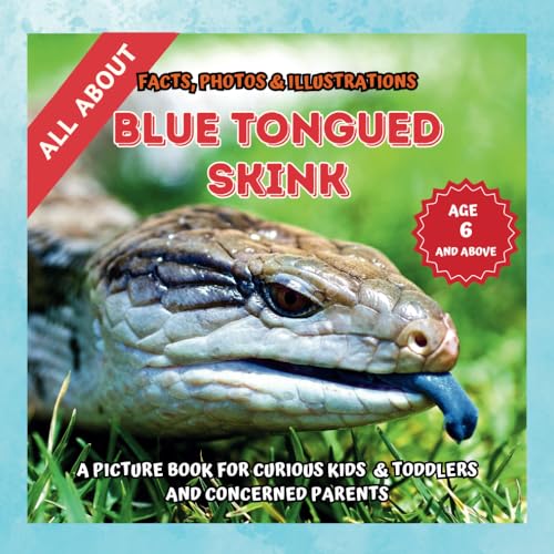 All about Blue Tongued Skink Facts, Photos and Illustrations A