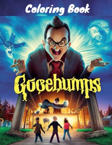 Goosebumps Coloring Book: For all ages, an engaging coloring book that ...
