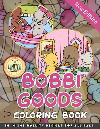 Bobby Goods Coloring Book: FUNNY, EASY, BIG Coloring Book for Kids Ages