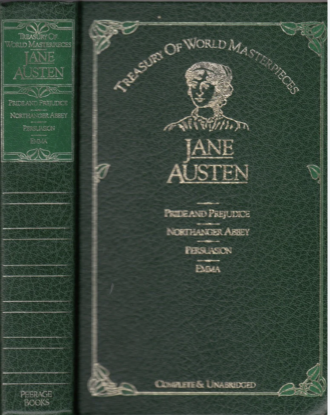 Jane Austen book cover