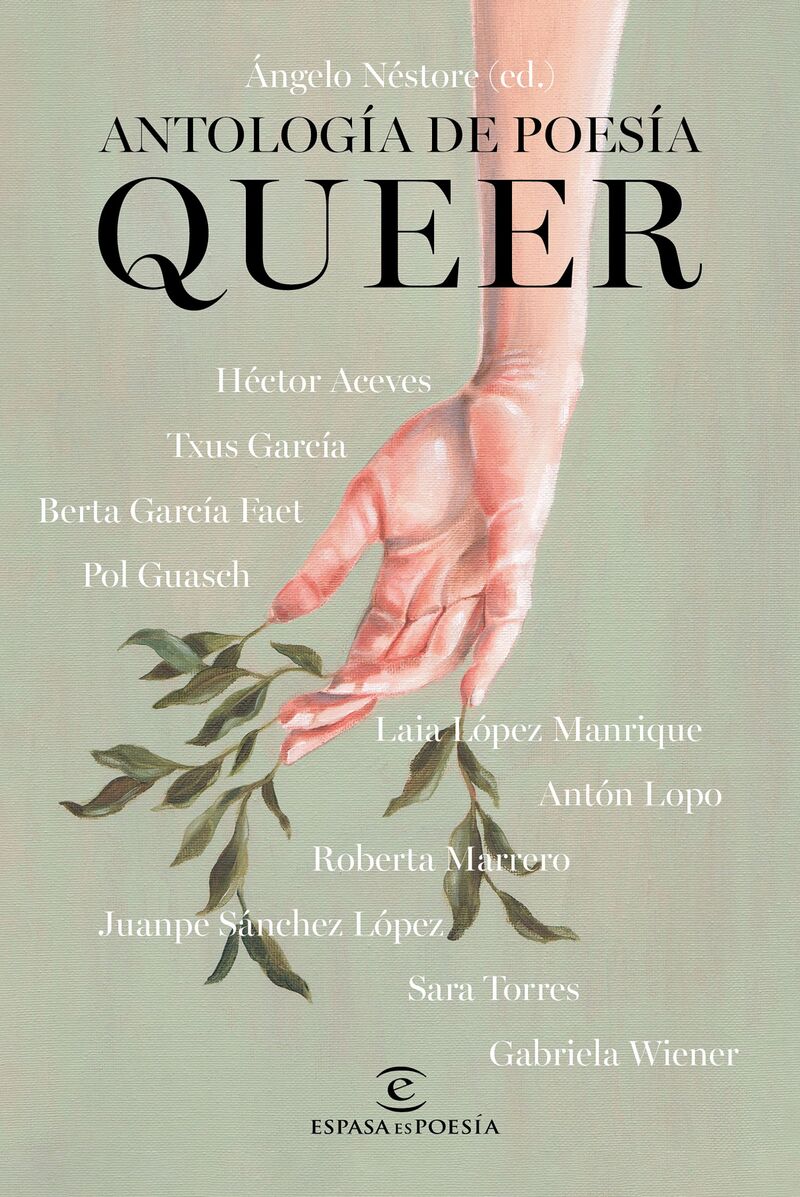 Antología de poesía queer book cover