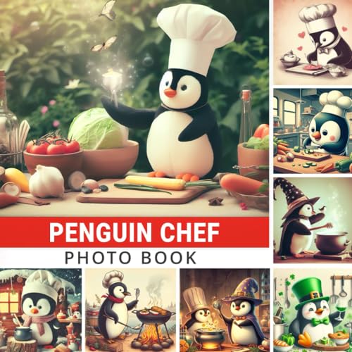 Penguin Chef Photobook 40+ Amazing Photos Of Penguin Chef, 17" x 8.5