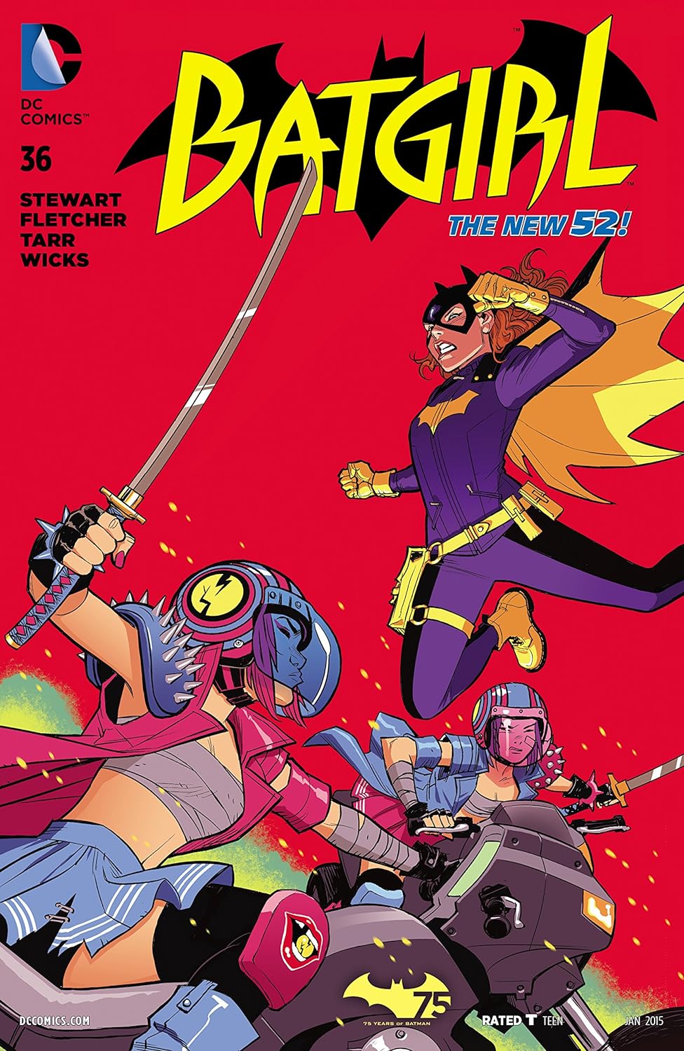 Batgirl (2011-2016) #36 book cover