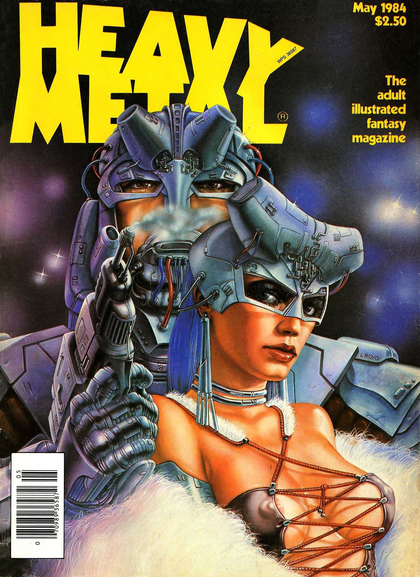 Heavy Metal, May 1984 book cover