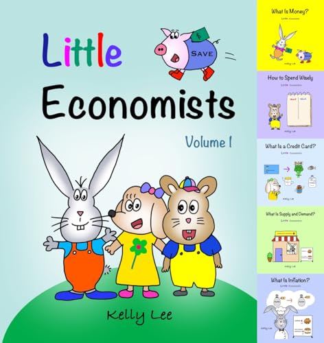 Little Economists Box Set 1: Book 1-5, Sparking Financial Curiosity in Young Learners, Learn About Saving, Needs vs Wants, Supply & Demand, Perfect for Preschool and Primary Grade Kids Ages 4-8
