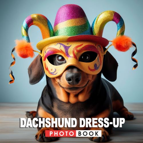 Dachshund DressUp Photobook HighQuality Colorful Animals Photos with