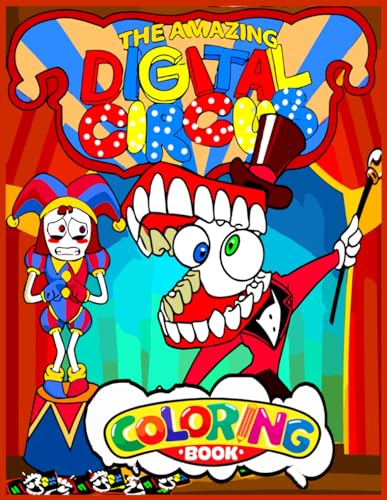 The Coloring Book: Amazing Digital circus coloring pages designed for ...