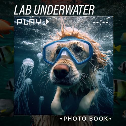 Lab Underwater Photobook HighQuality Colorful Animals Photos with 40