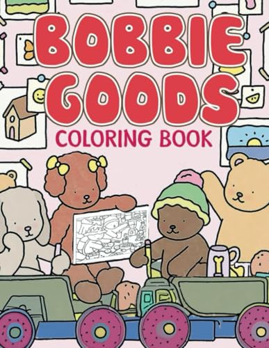 bobby goods coloring book: Colouring Books With 80+ Jumbo Colouring