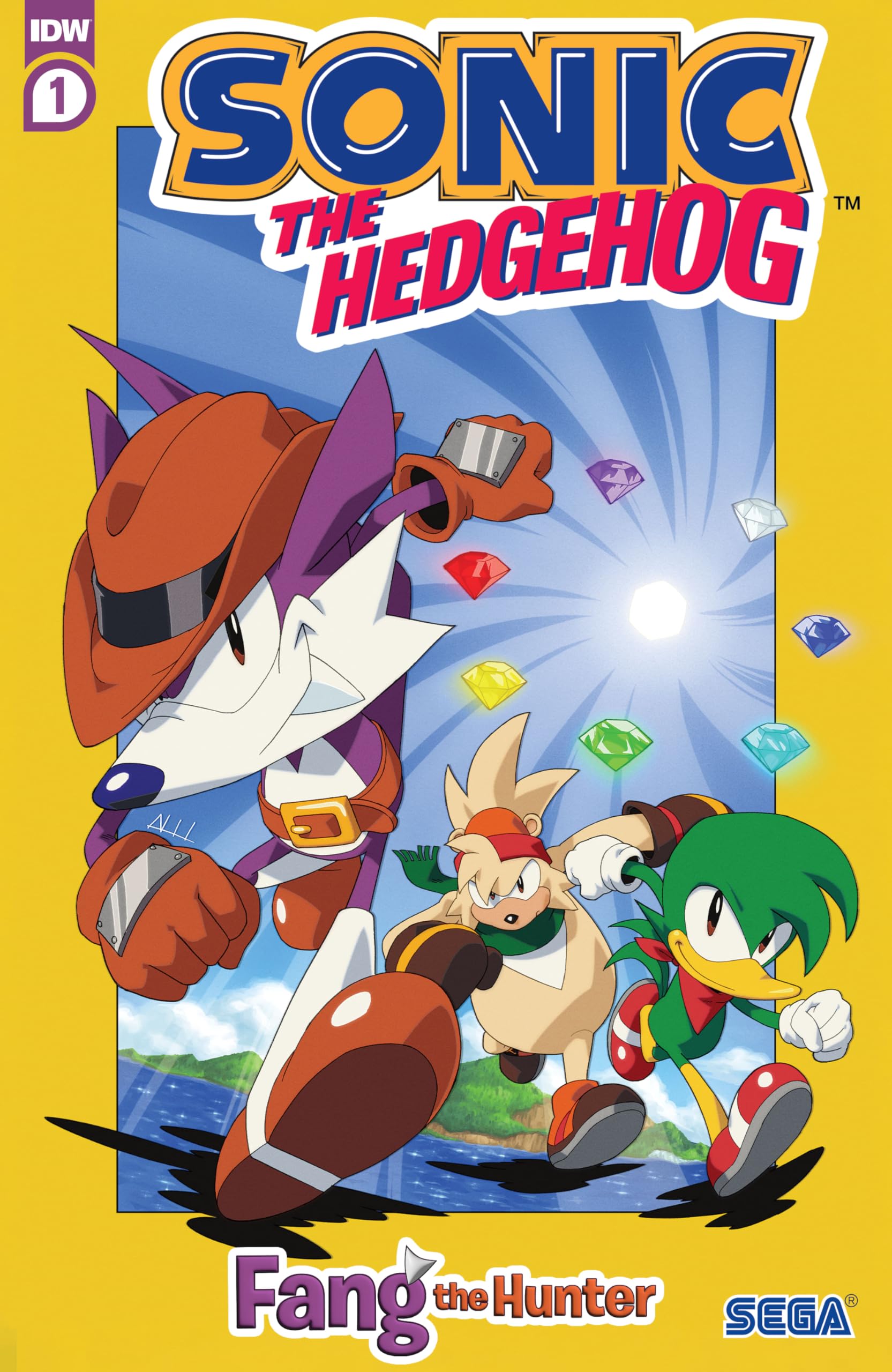 Sonic the Hedgehog: Fang the Hunter #1