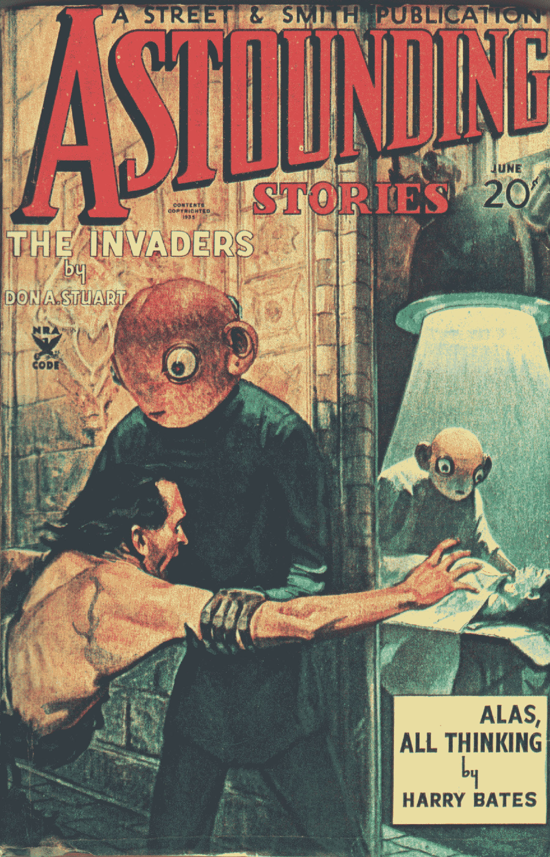 Astounding Stories, June 1935 book cover