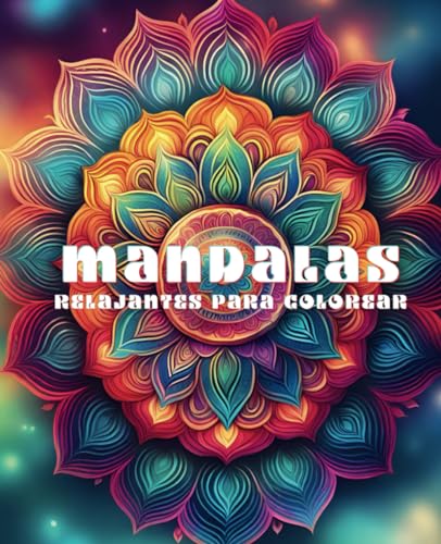 Portada del libro Mandalas relajantes para colorear (Spanish Edition) by Coco Paint.