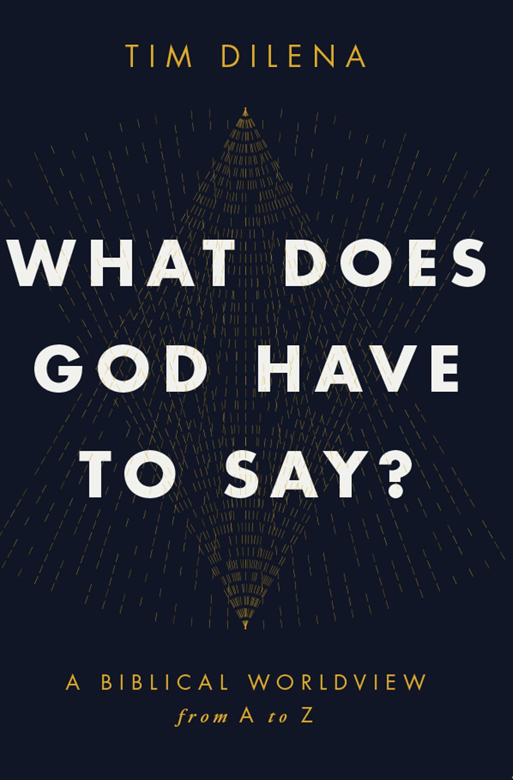 What Does God Have to Say? A Biblical Worldview from A to Z by Tim