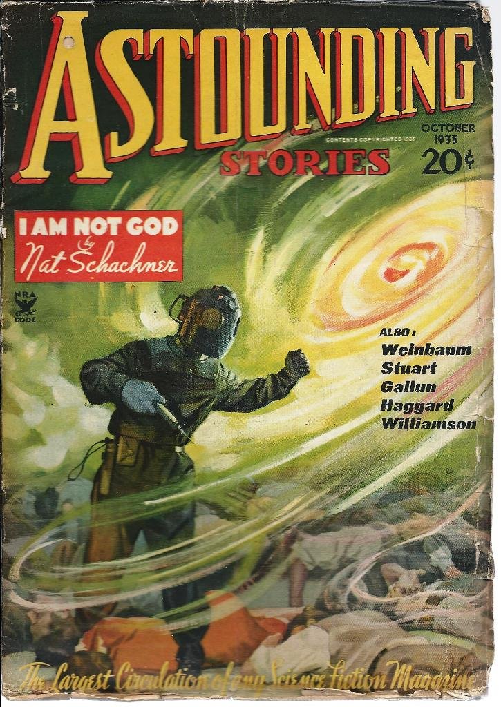 Astounding Stories, October 1935 book cover