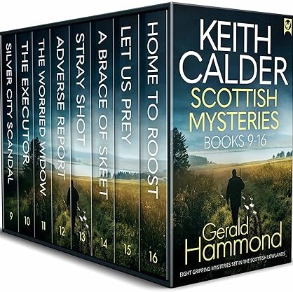 Keith Calder Scottish Mysteries Books 17–23
