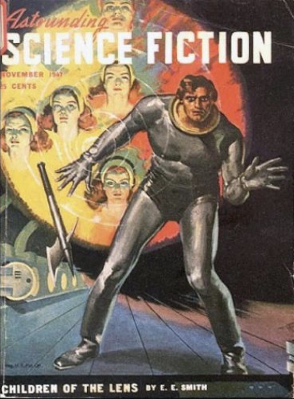 Astounding Science Fiction, November 1947 book cover