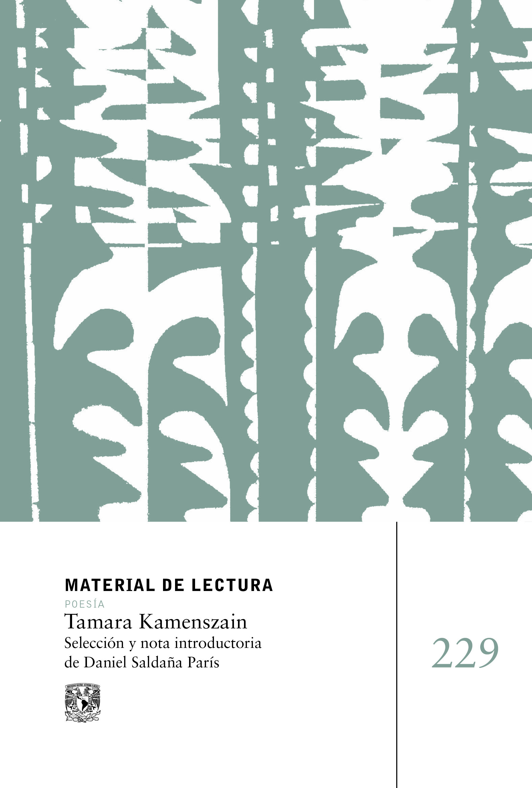 Material de lectura núm. 229: Tamara Kamenszain