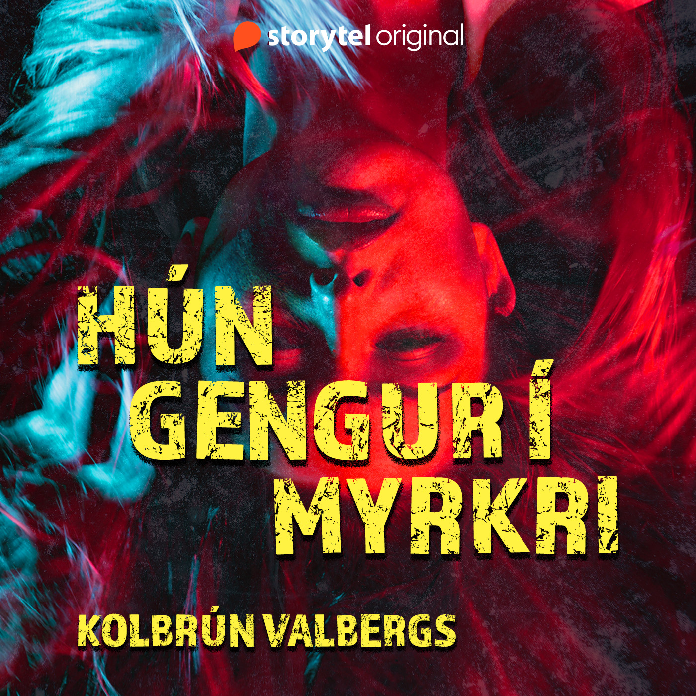 Hún gengur í myrkri