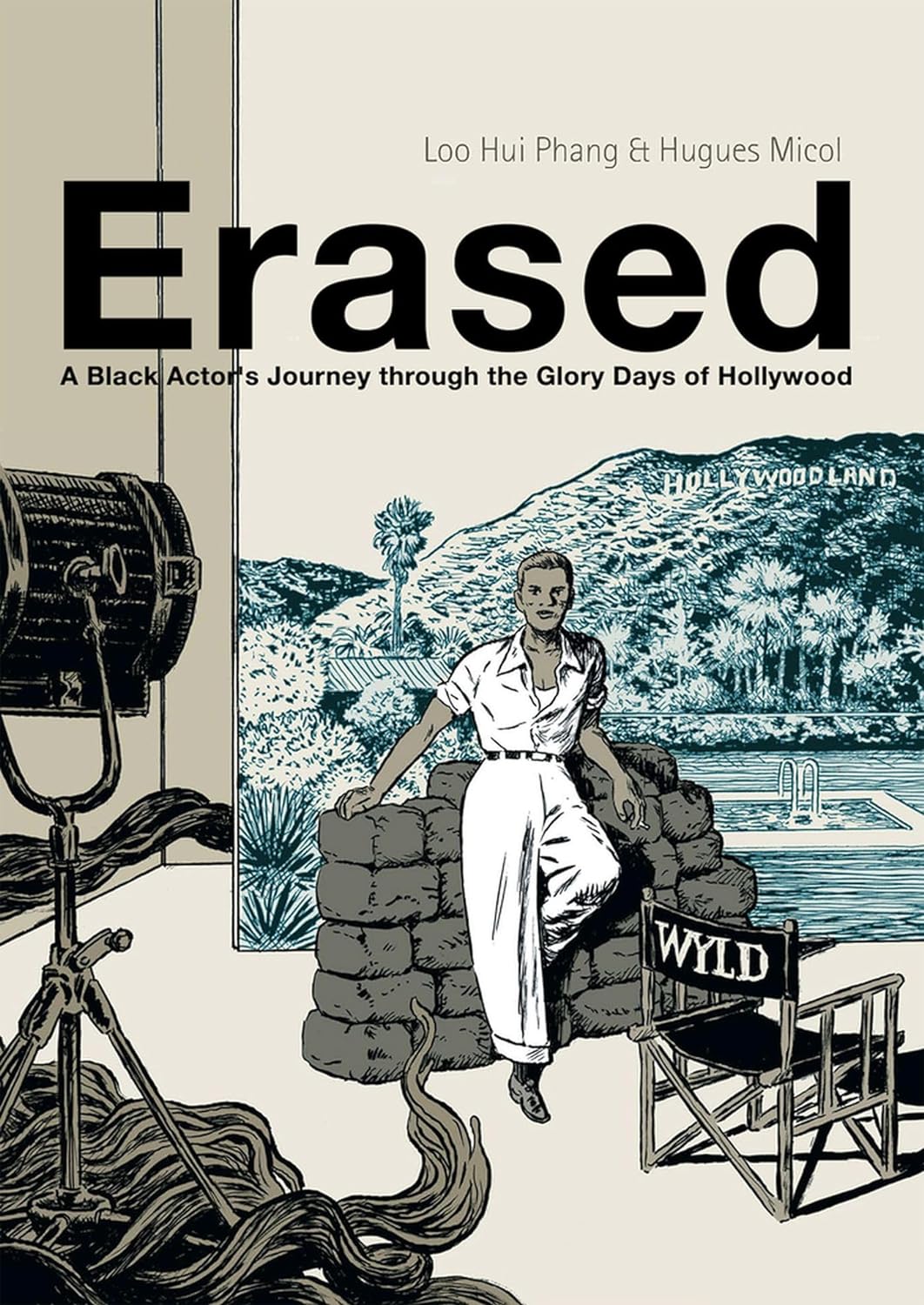 Erased book cover