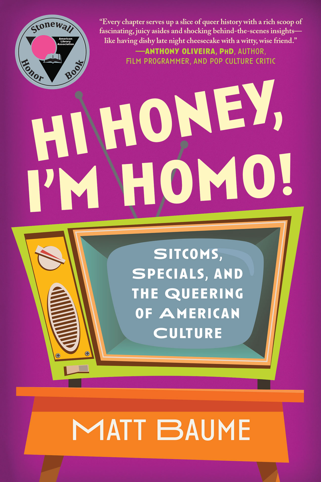 Hi Honey, I'm Homo!: Sitcoms, Specials, and the Queering of American Culture