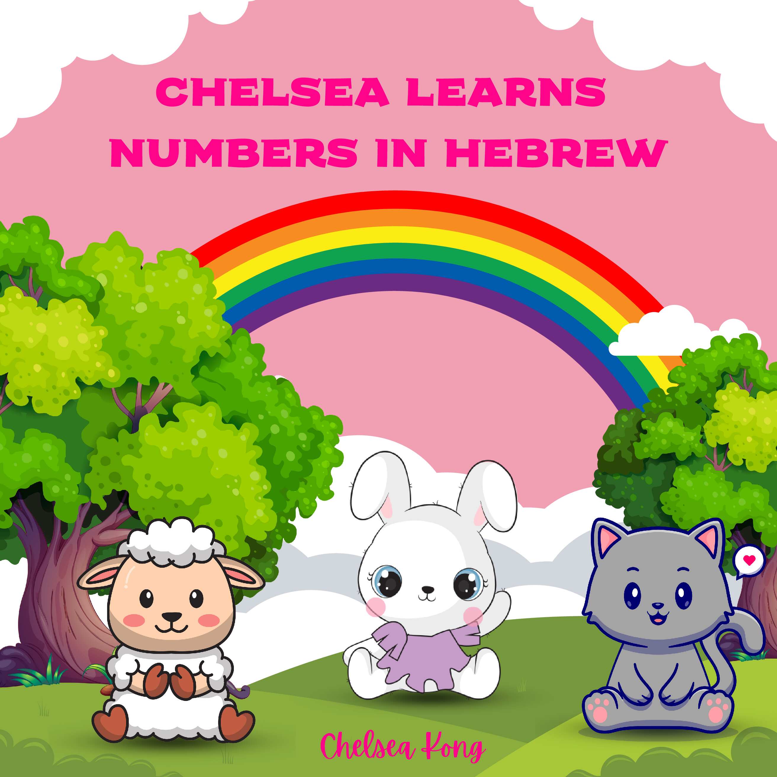 Chelsea Learns Numbers in Hebrew
