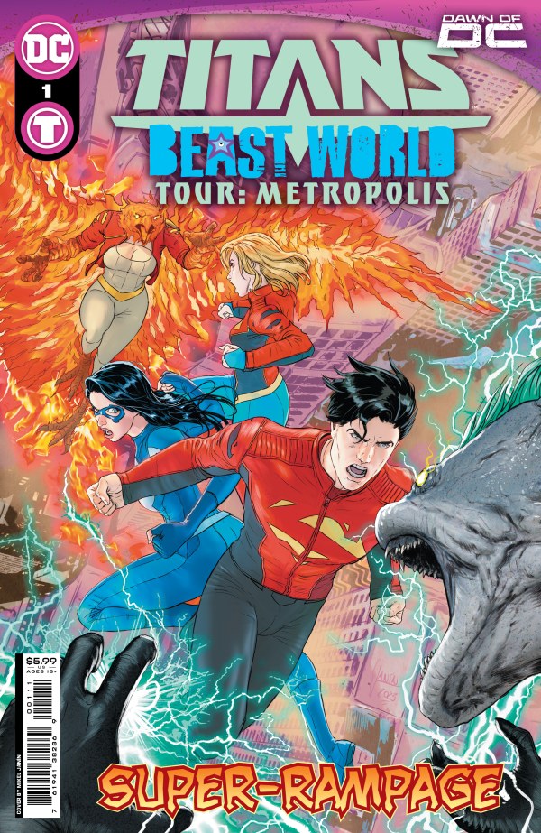 Titans: Beast World Tour: Metropolis (2024) #1 (Titans: Beast World