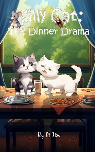 Silly Cat: The Dinner Drama (cat kid books): funny books for kids
