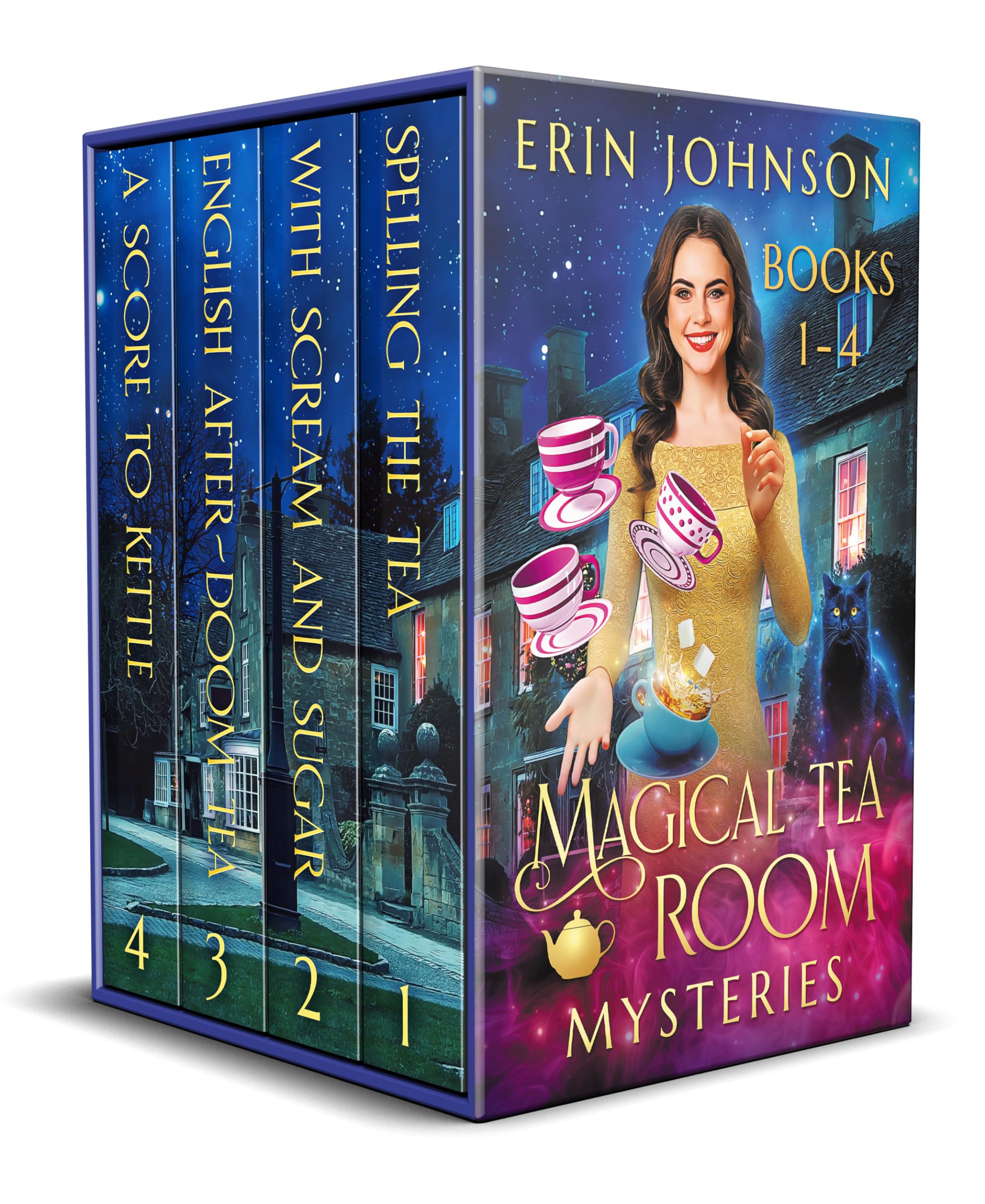 Magical Tea Room Mysteries: Books 1-4