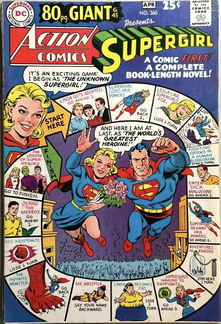 Action Comics book cover