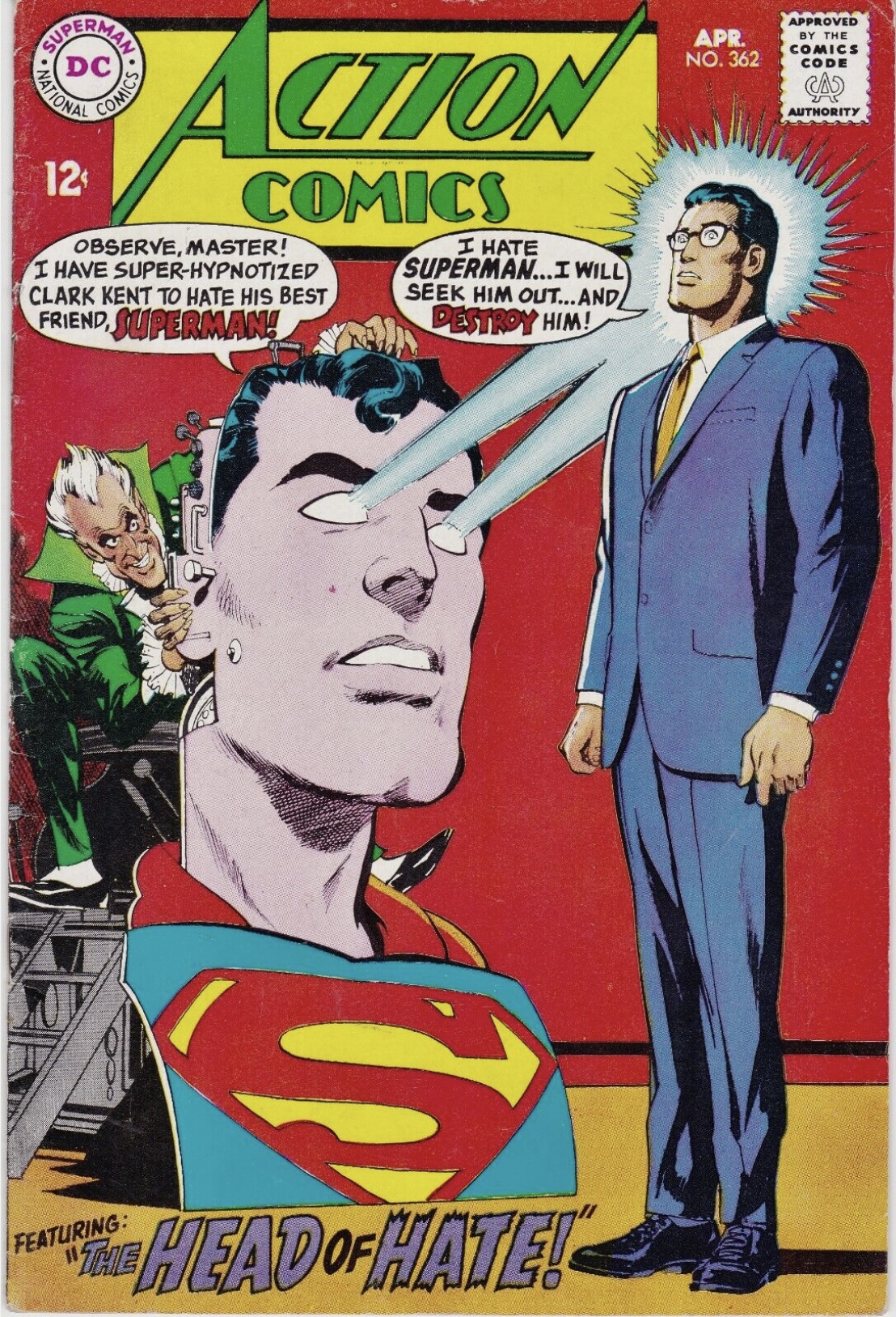 Action Comics book cover