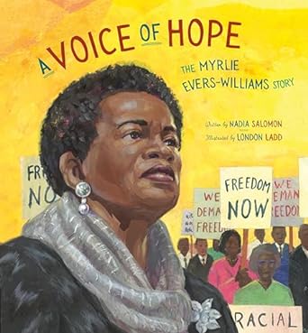 A Voice of Hope The Myrlie Evers-Williams Story cover