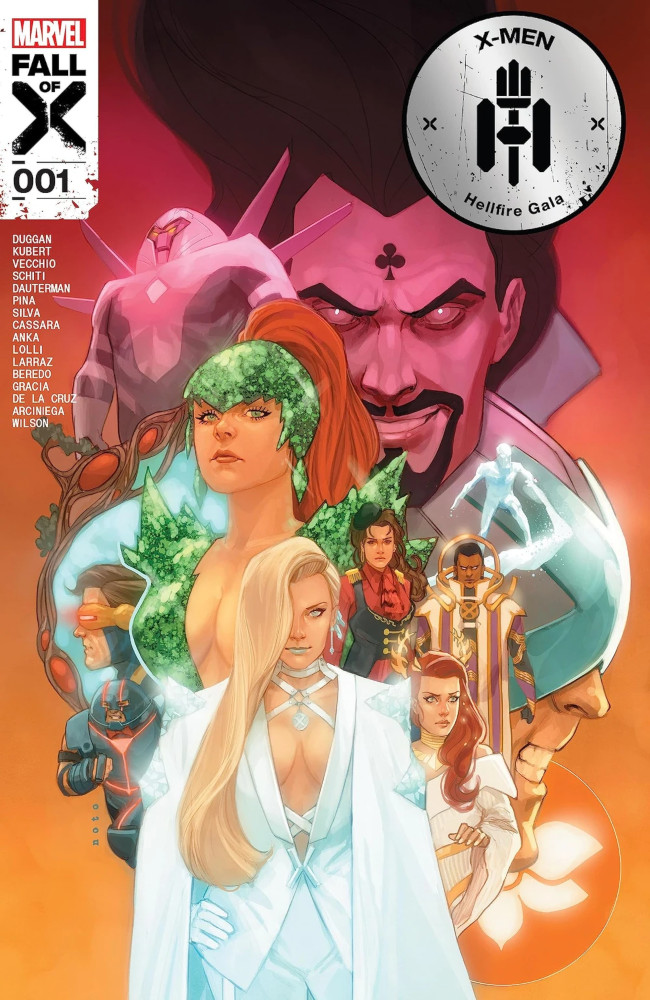 X-Men book cover