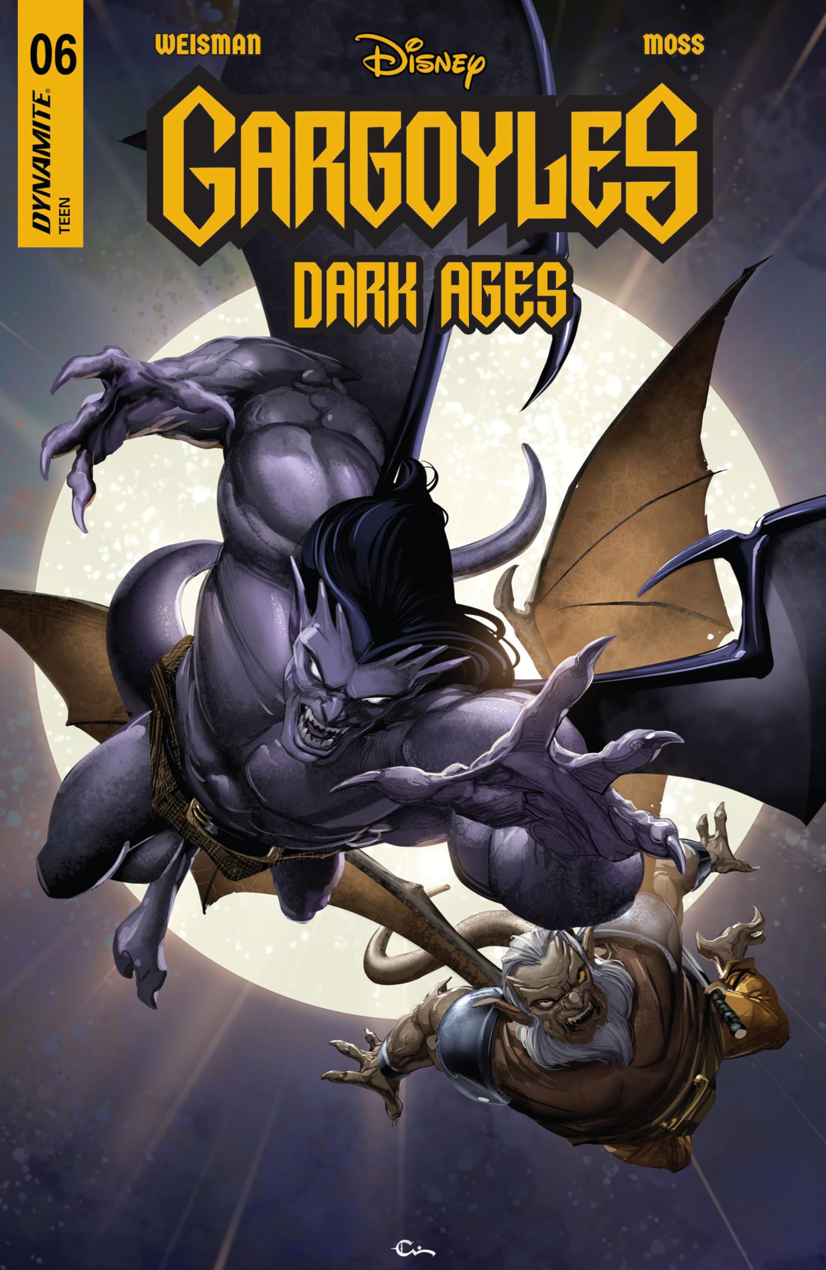 Gargoyles Dark Ages No. 6 (Cover C by Mirka Andolfo) Release Date March 6, 2024 book cover