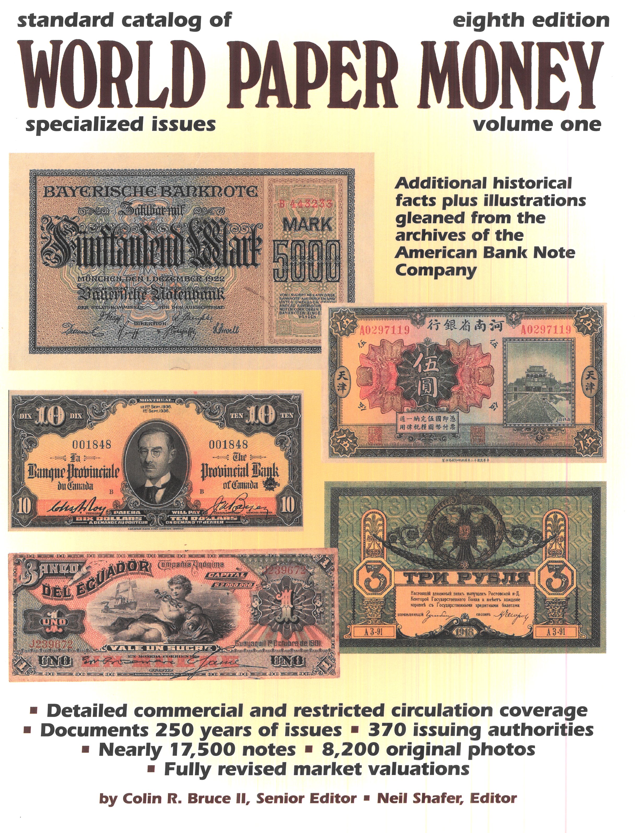 Standard Catalog of World Paper Money Specialized Issues by Albert