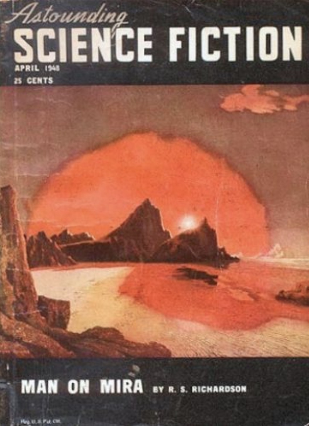 Astounding Science Fiction, April 1948 book cover