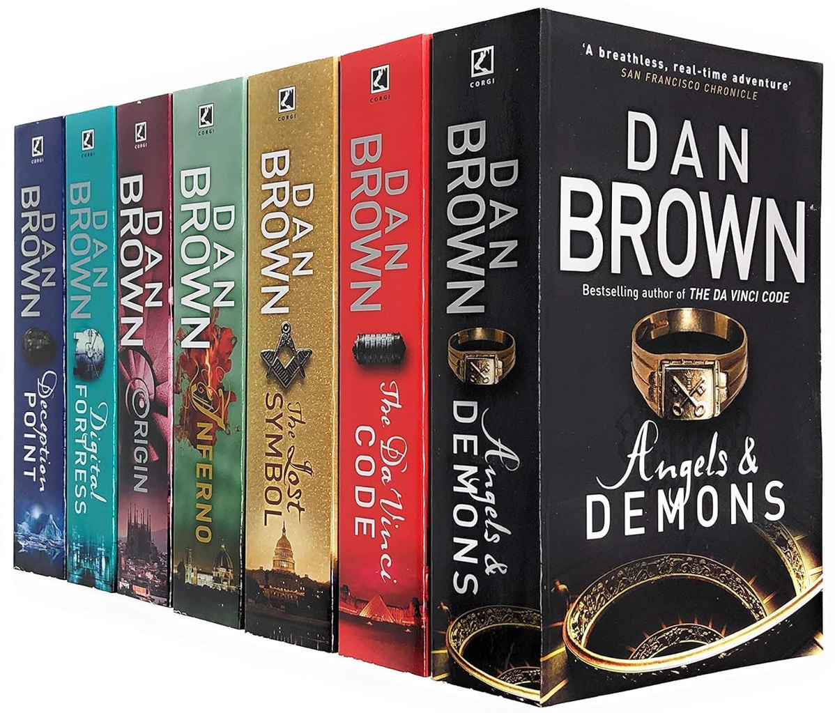 Dan Brown 7 Book Set book cover