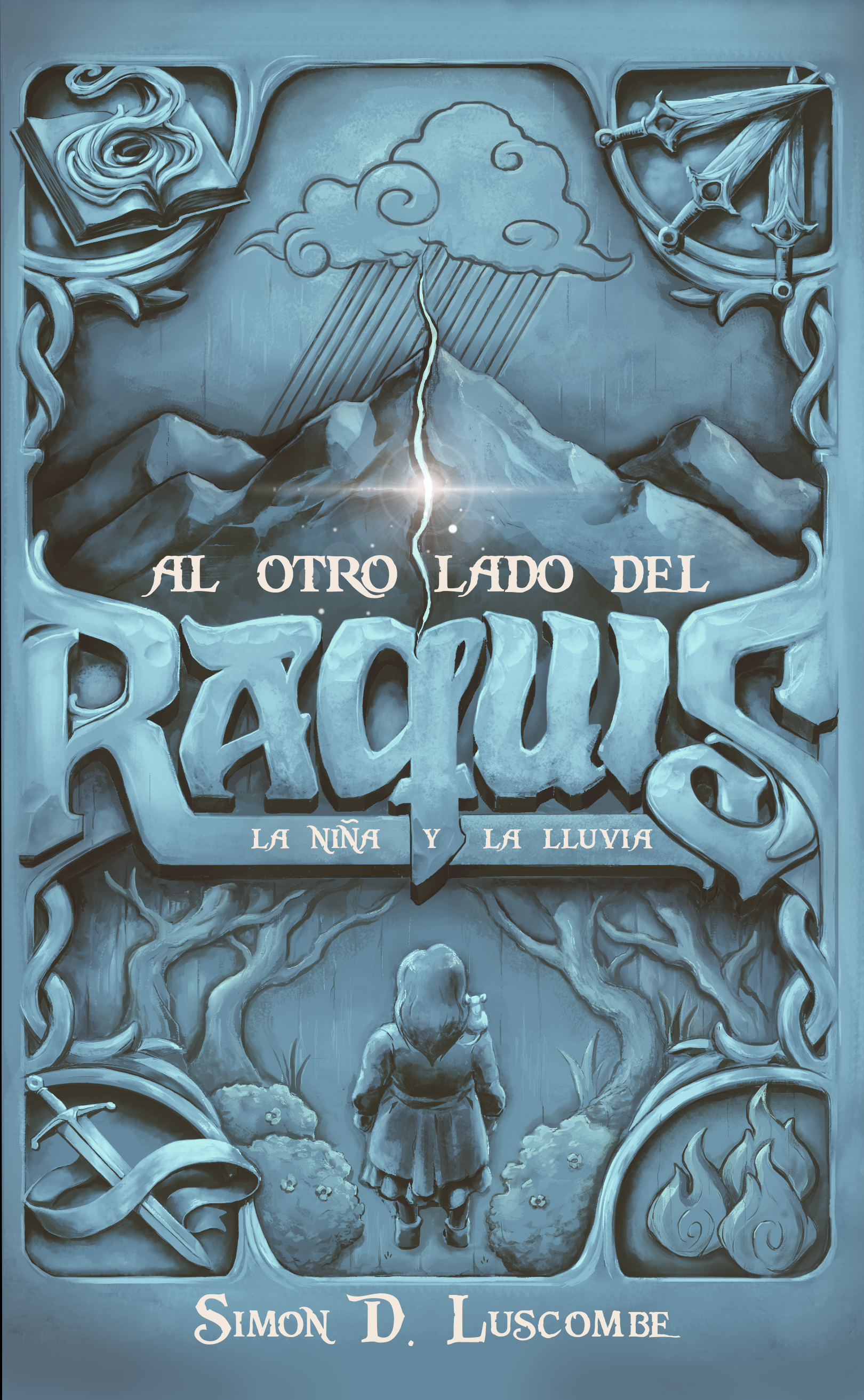 Al otro lado del Raquis: la niña y la lluvia