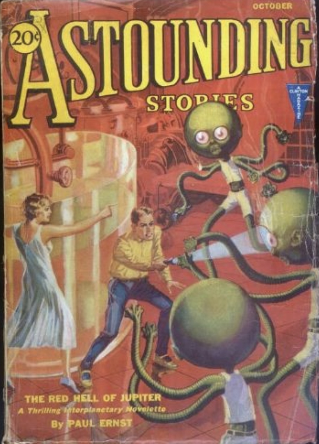 Astounding Stories, October 1931 book cover