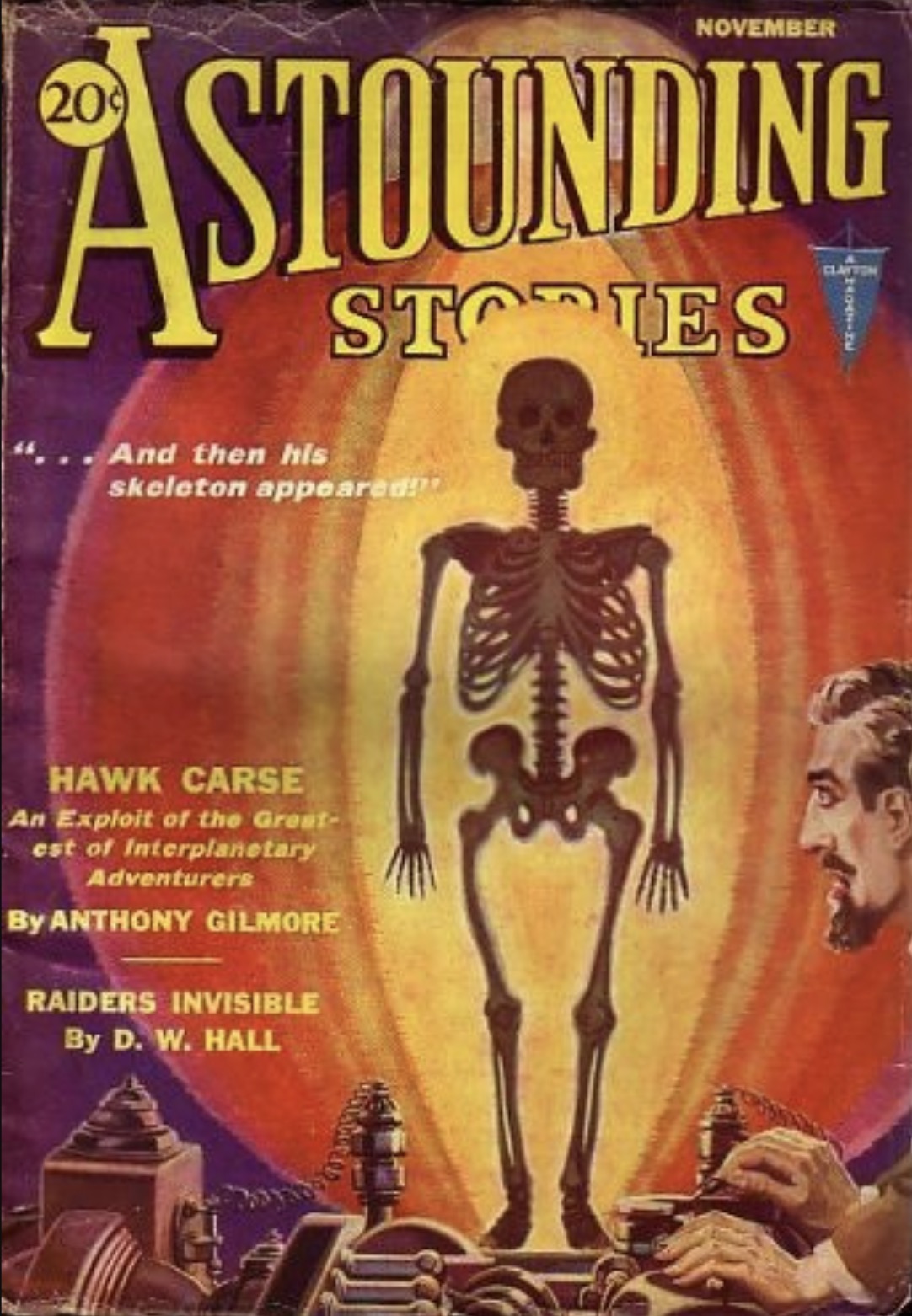 Astounding Stories, November 1931 book cover