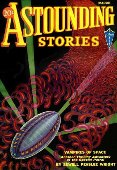 Astounding Stories, March 1932 book cover