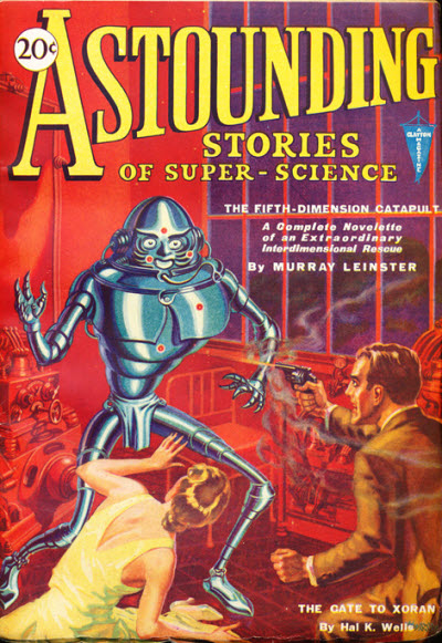 Astounding Stories of Super-Science, January 1931 book cover