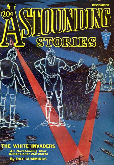 Astounding Stories, December 1931 book cover