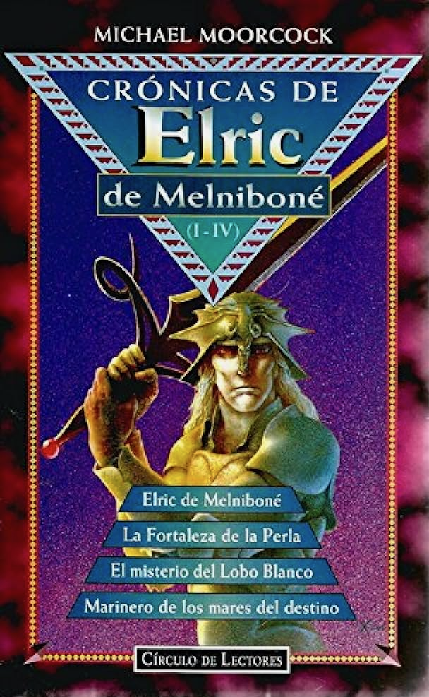 Crónicas de Elric de Melniboné book cover