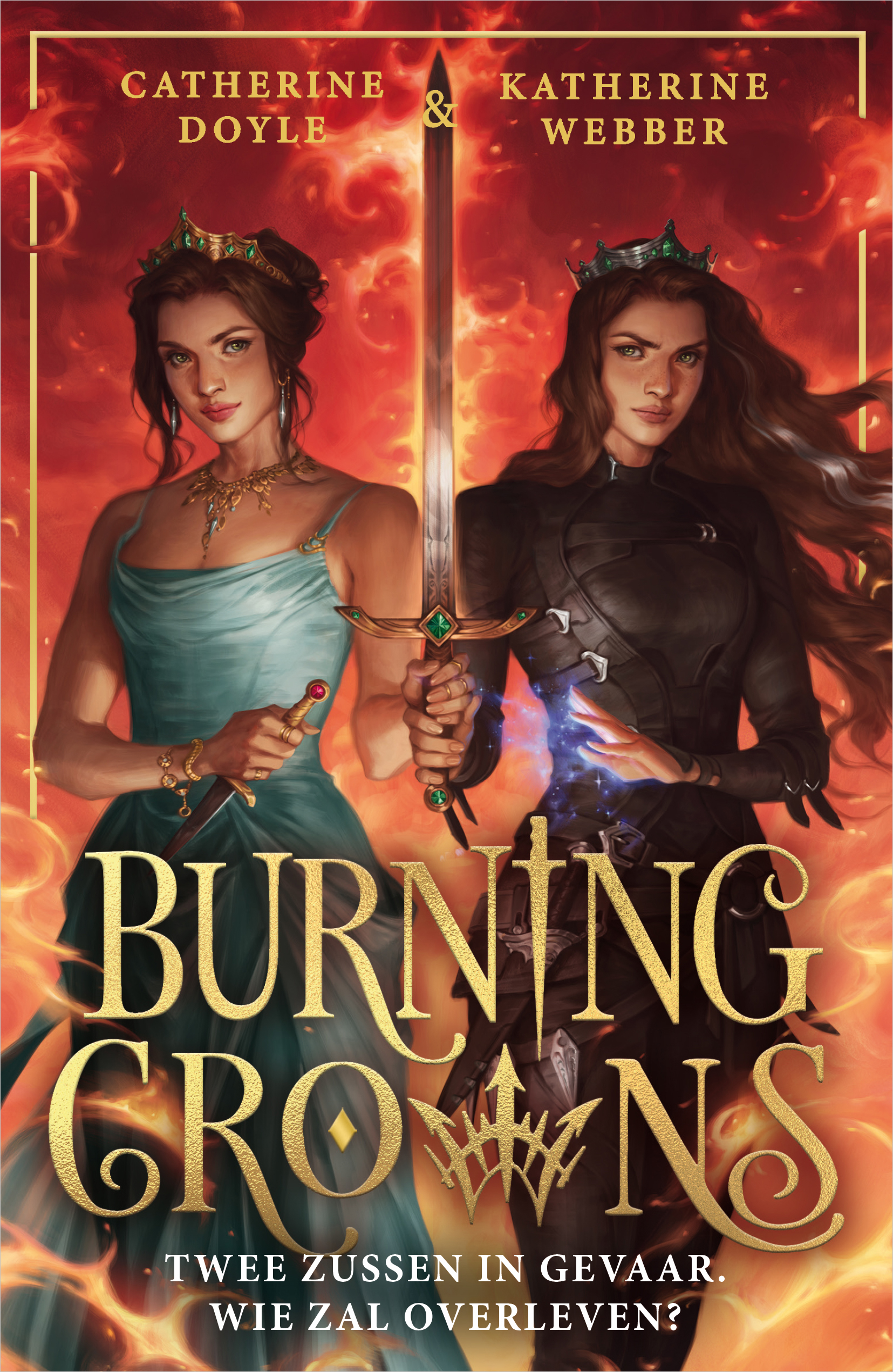 Burning Crowns (Twin Crowns, #3)