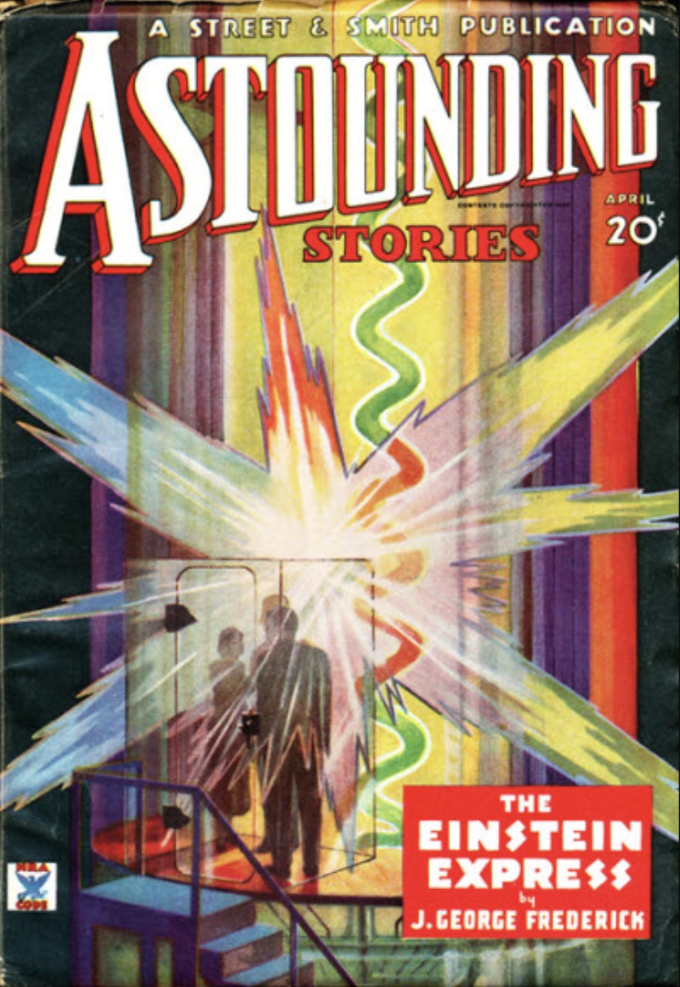 Astounding Stories, April 1935 book cover