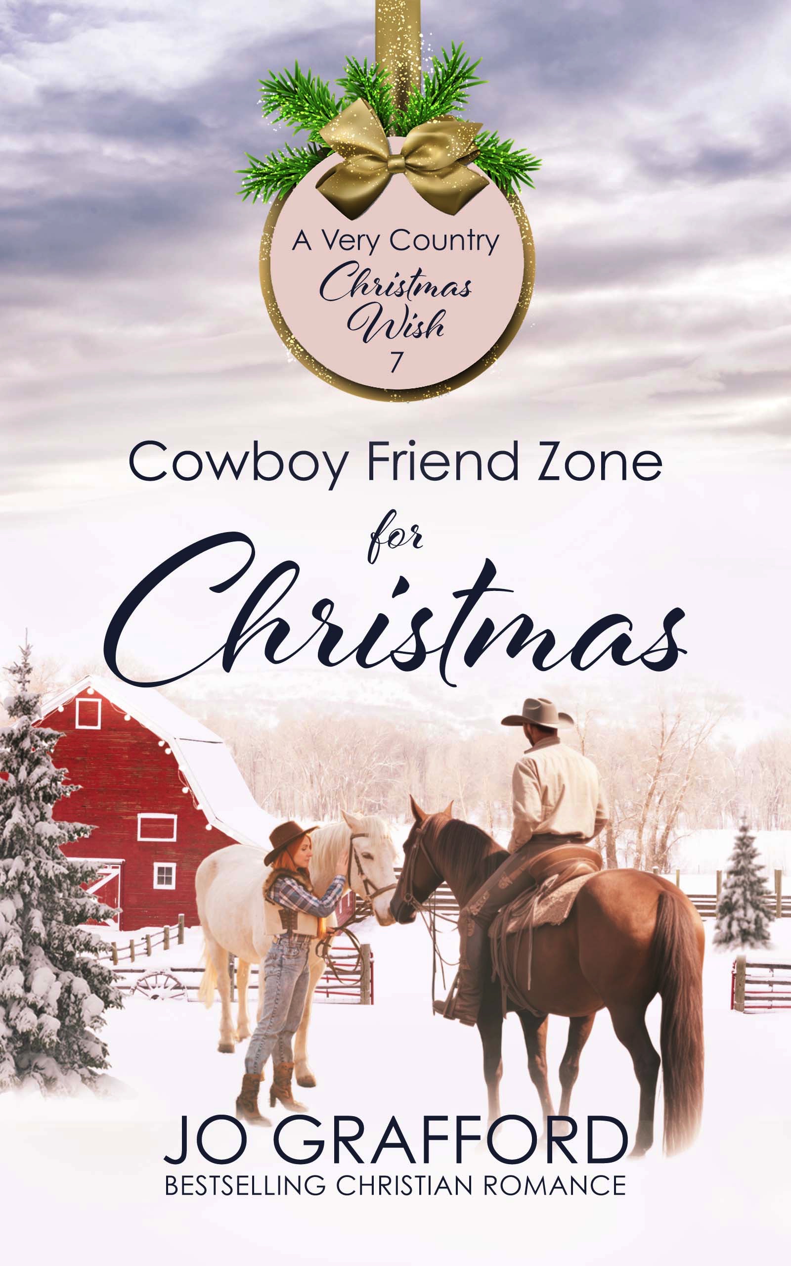 Cowboy Friend Zone for Christmas book cover
