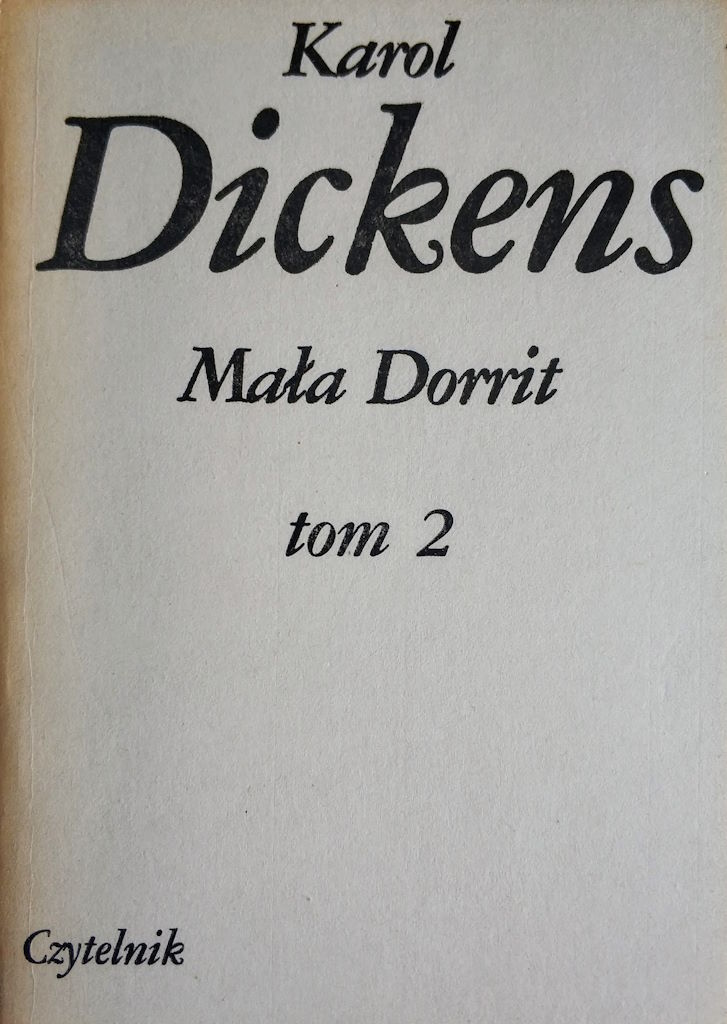 Mała Dorrit, tom 2 book cover